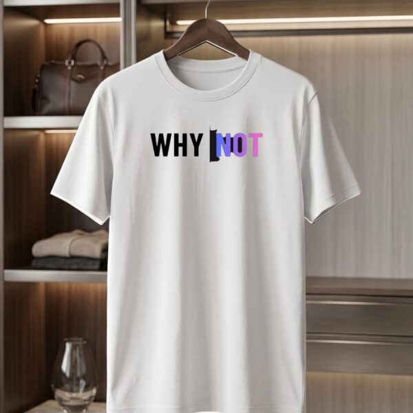 white tshirt with print